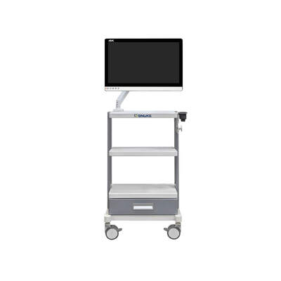 Bom preço 80kg Trolley de endoscopia móvel Especificações Endoscope Sistemas carro de computador médico on-line