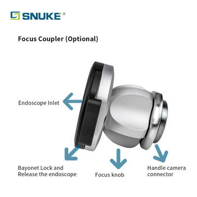 Goede prijs 8MP endoscoopcoupler C montage steriliserbare lens C montage endoscoopcoupler online